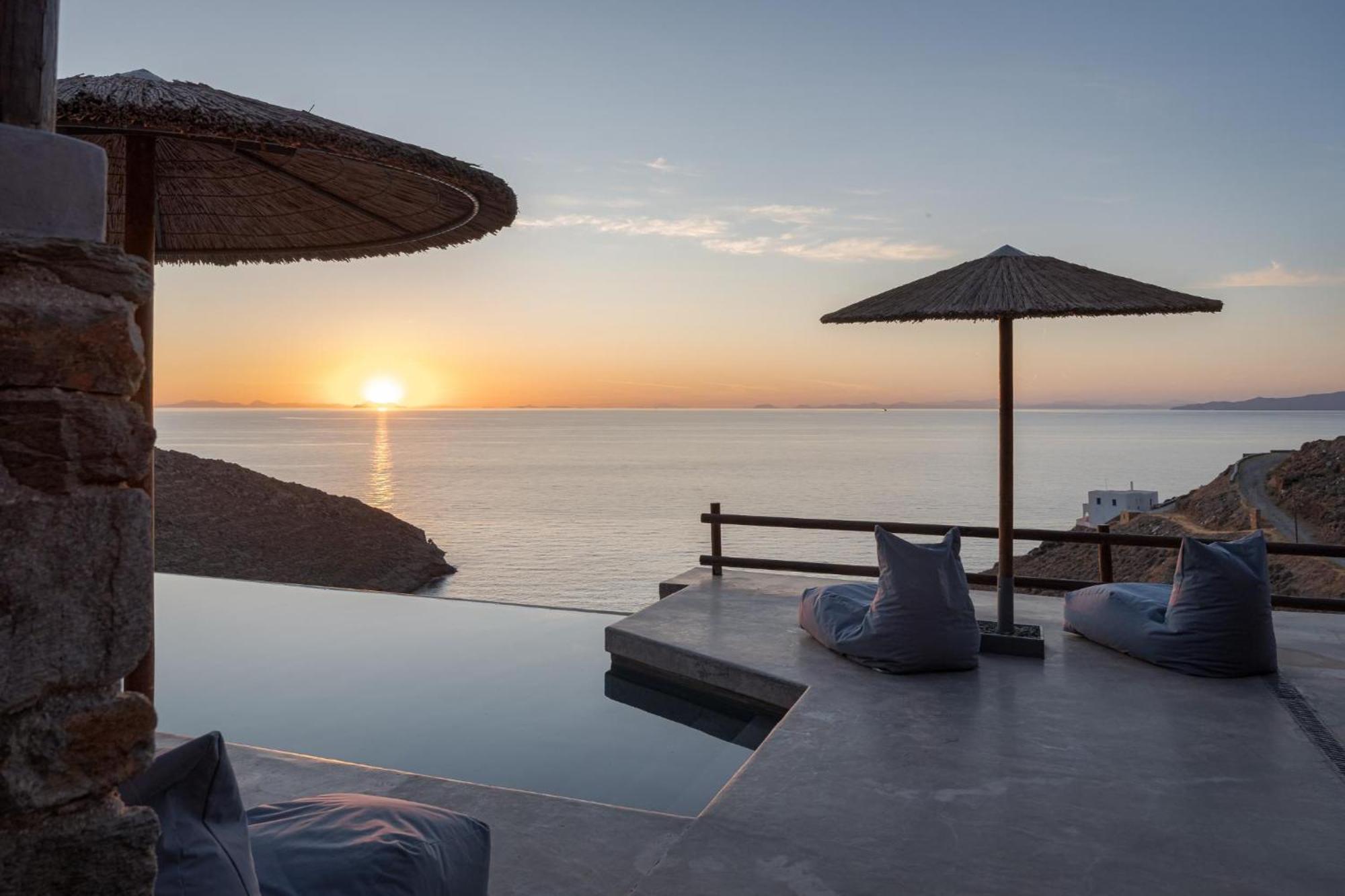 Kastella Sunset Villa Three Kythnos Exterior photo